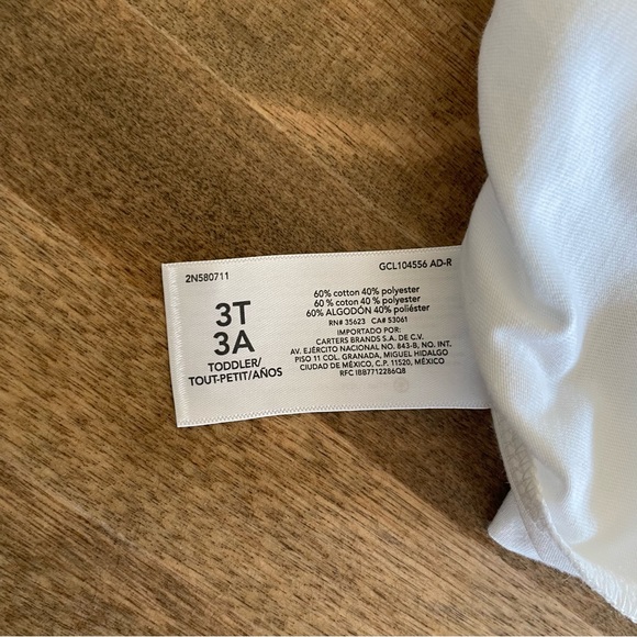 NWT OshKosh Peter Pan Collar Long Sleeve - Picture 5 of 5